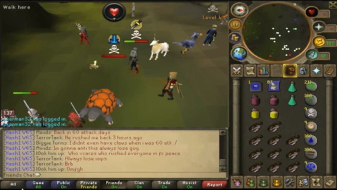 Pking in the Mall