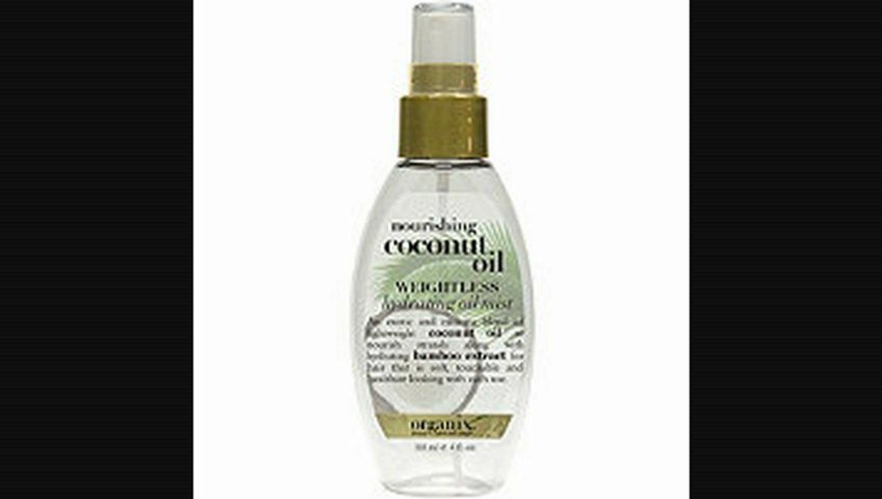 Nourishing Coconut Oil Weightless Hydrating Oil Mist Review