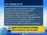 Przemysław Wipler komentuje list Przemysława Gowina (02:08)