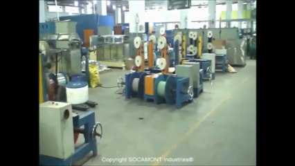 Fabrication du câble Platine Réseaux® CAT 6A FFTP - Socamont Industries