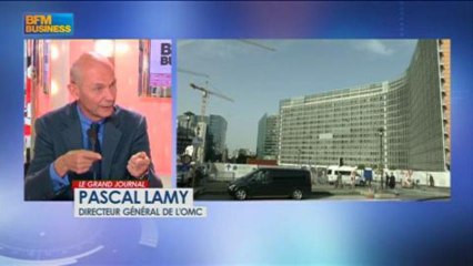 Pascal Lamy, DG de l'Organisation Mondiale du Commerce dans Le Grand Journal - 28 mai 1/4