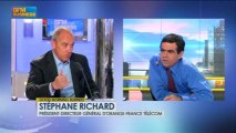 France Télécom devient Orange : Stéphane Richard dans Good Morning Business - 29 mai