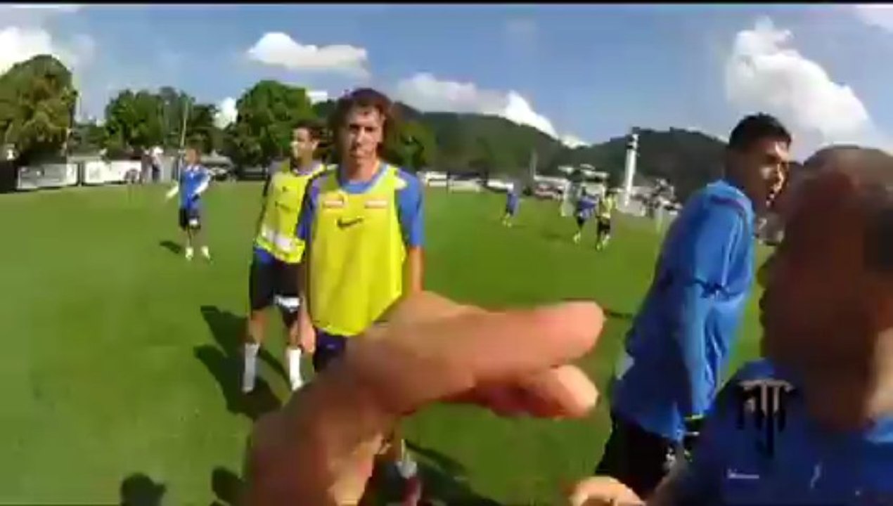 Η τελευταία προπόνηση του Νεϊμάρ με τη Σάντος