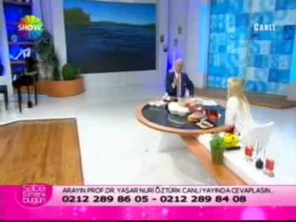 Saba Tümer ile Bugün, Konuk Yaşar Nuri Öztürk - 01.06.2012   1 - [tvarsivi.com]