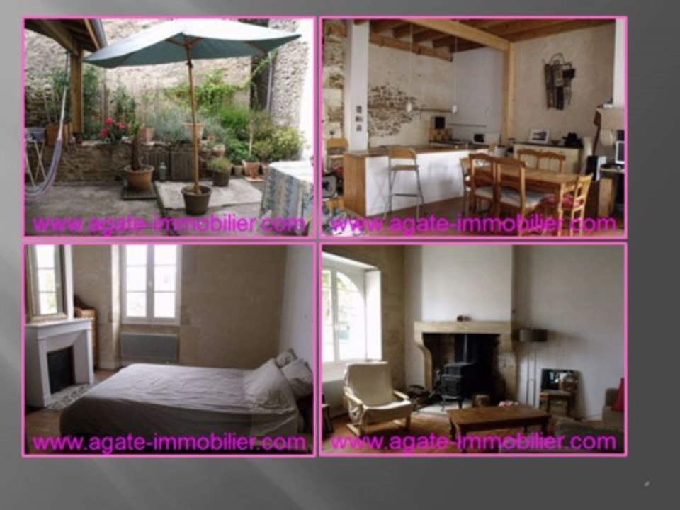 VENTE MAISON DE CHARME EN VILLAGE DANS LE SUD GIRONDE