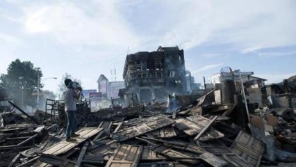 Religious violence erupts in Myanmar