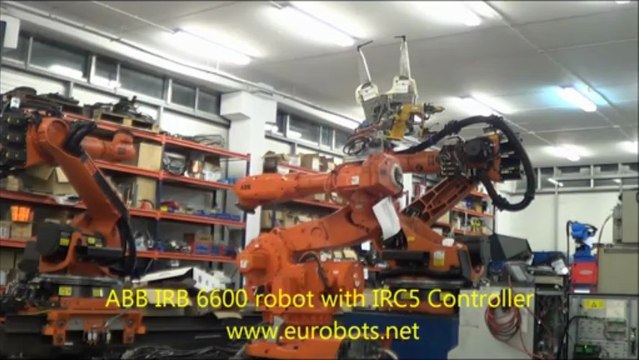 Robot usati ABB IRB 6600 M2004 controllo IRC5 - EUROBOTS
