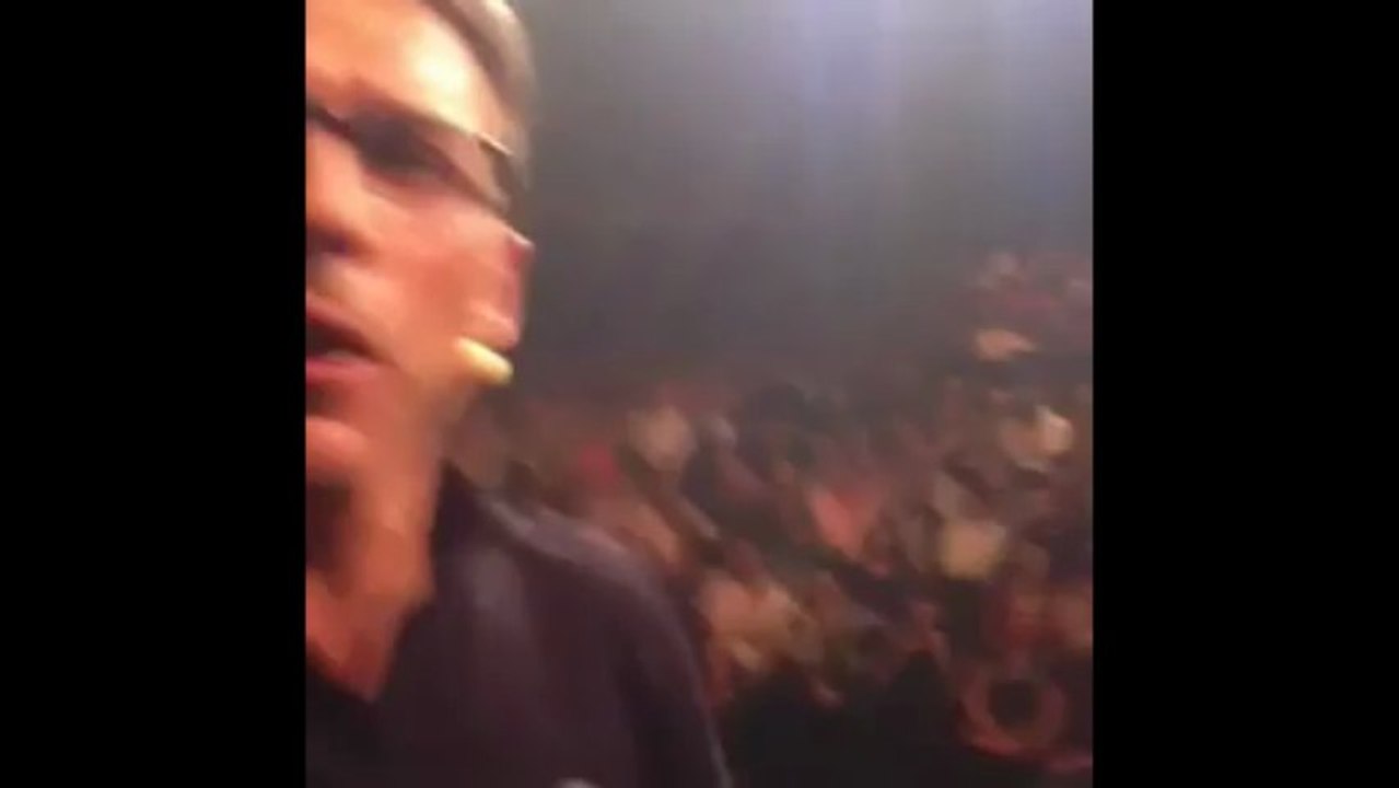 Julien Courbet à Champéry (Suisse)