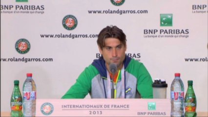 Roland Garros - David Ferrer: "Me he sentido muy cómodo en la pista"