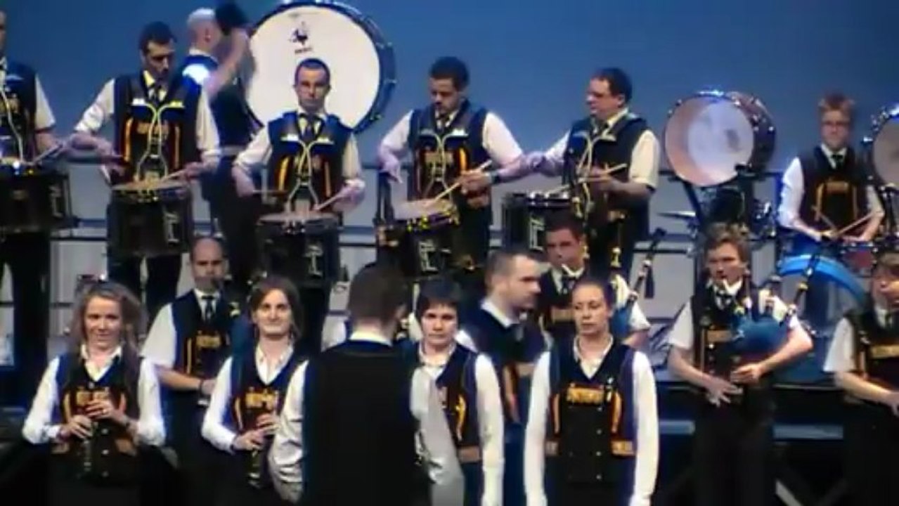 Bagad Brieg, Suite gallo-vannetaise,  Concours Brest février  2013