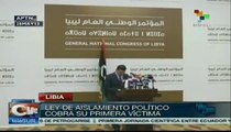 Presidente del Parlamento libio renuncia a su cargo