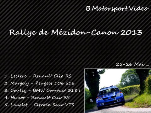 Rallye de Mézidon-Canon 2013