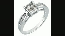 18ct White Gold 0.60 Carat Princessa Diamond Ring Review