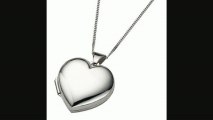 9ct White Gold Polished Heart Locket Review