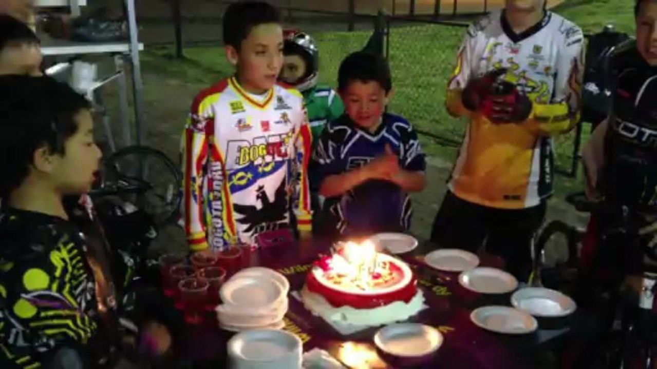 Cumpleaños de Juan David Roa Camargo. Bmx