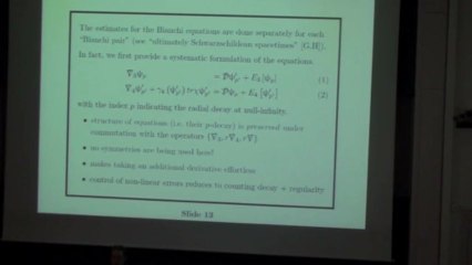 Existence of Dynamical Vacuum Black Holes, par Gustave Holzegel
