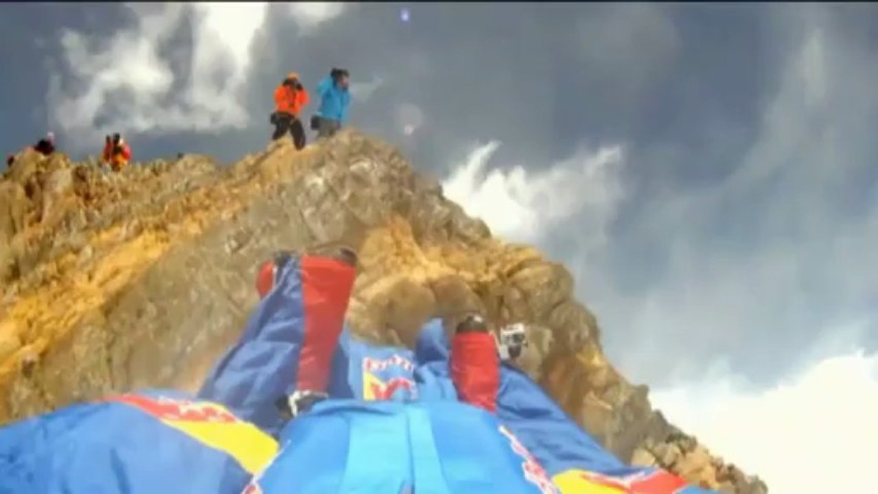 Basejump: Verrückt! Weltrekord vom Mount Everest