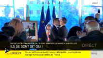 Le premier mariage homosexuel de France célébré à Montpellier