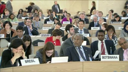 La Syrie au coeur d'une réunion au Conseil des droits de l'Homme