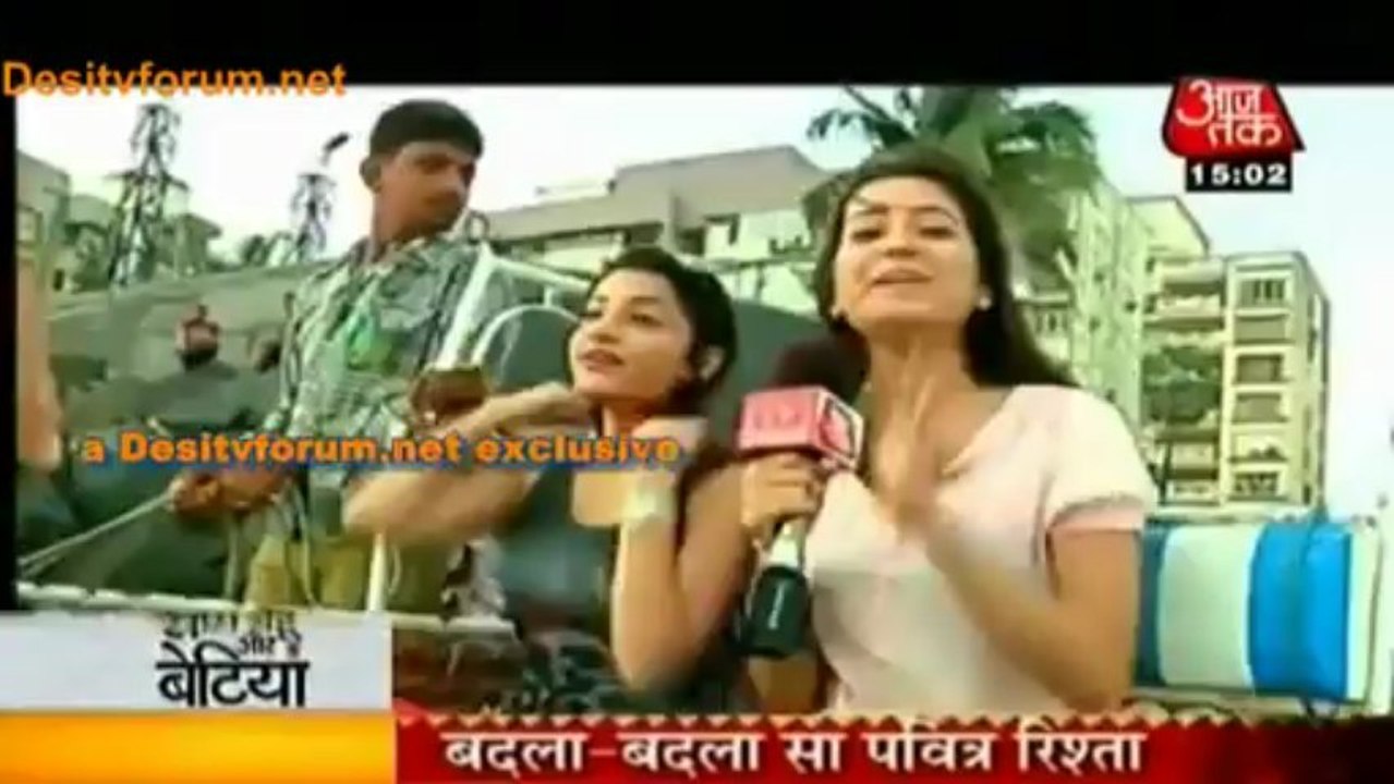 Rithvik Dhanjani, Asha Negi & Jia (Arjun Purvi's Beach Fun) SBB Segment 18th May 2012