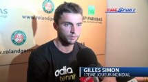 Roland-Garros / Simon au 3e tour - 29/05