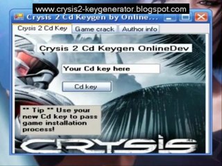 Crysis 2 serial key and Crack