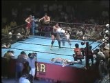 Genichiro Tenryu, Koki Kitahara & Animal Hamaguchi vs Great Sasuke, Masao Orihara & Kaz Hayashi