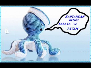 KAPTANDAN Ahtapot TAVA ve Ahtapot SALATA.