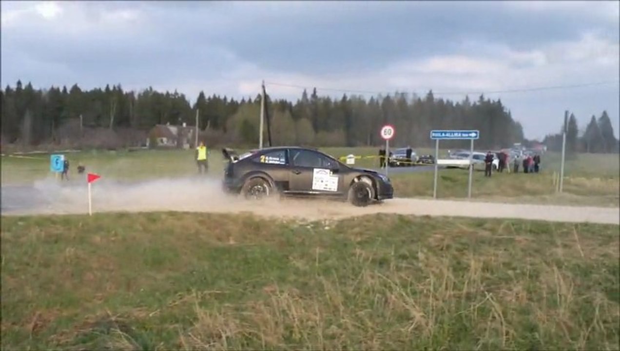 FORD FOCUS WRC G.Gross-R.Mölder Tallinn Rally 2013 SS2, SS4, SS6