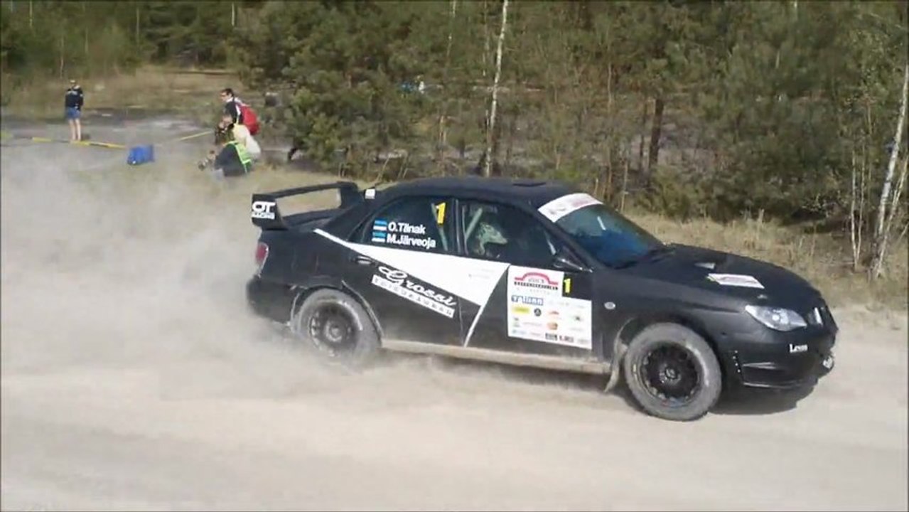 SUBARU IMPREZA N4  OTT TÄNAK-MARTIN JÄRVEOJA TALLINNA RALLY 2013 SS2, SS4, SS6