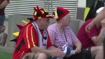 Pronostics des supporters avant USA-Belgique