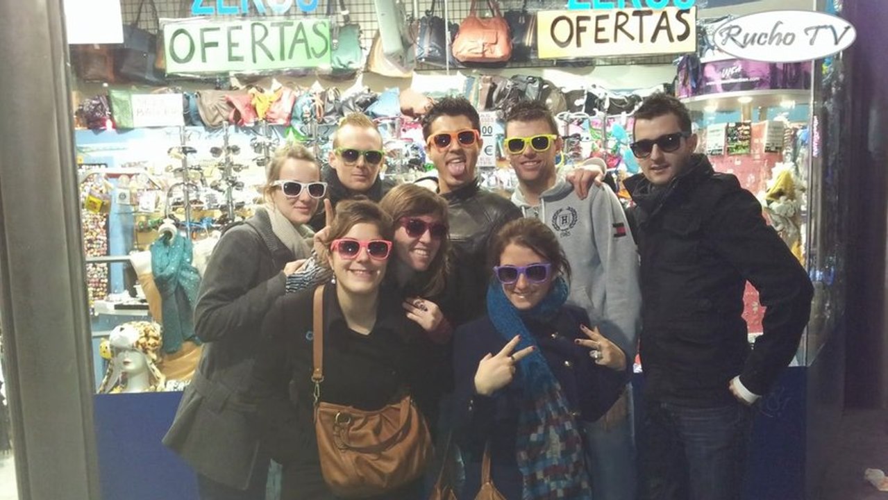 Jour de l'an 2013 du Gang des Gafas à Barcelone