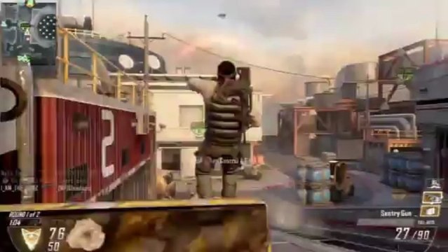 Black Ops 2 Best Killstreak Loadout The Iron Defense [BO2 Type25 Gameplay]