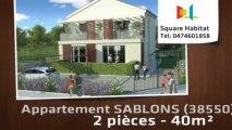A vendre - Appartement - SABLONS (38550) - 2 pièces - 40m²