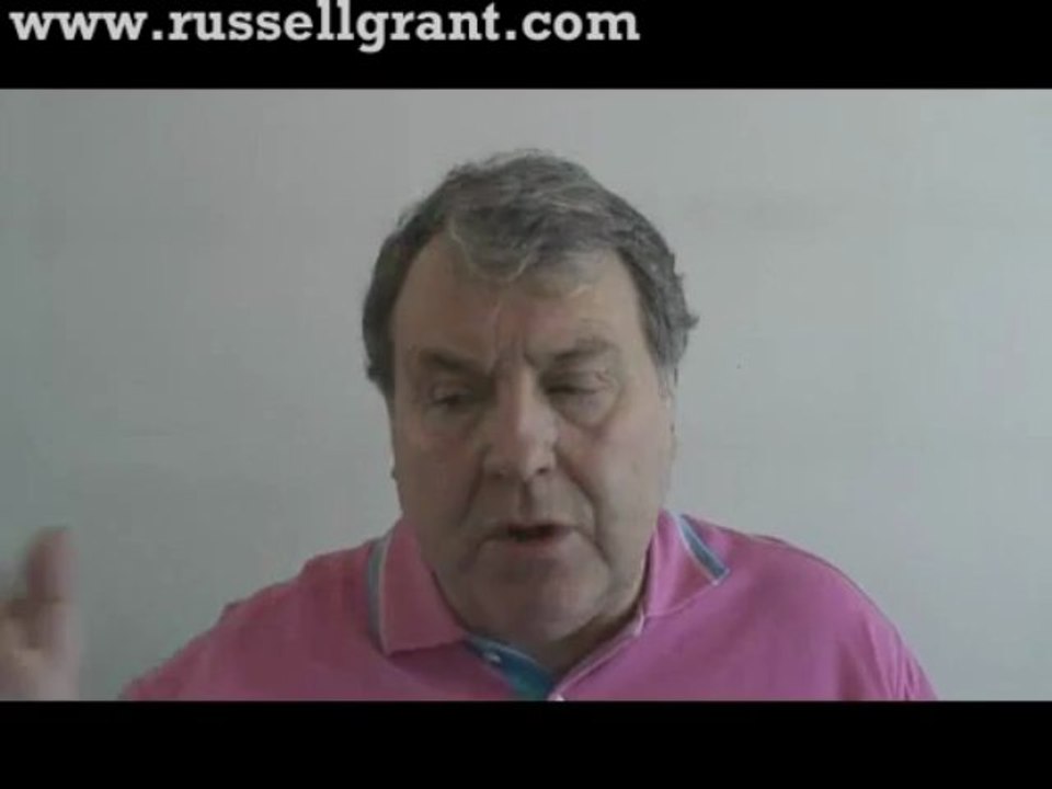 Russell Grant Video Horoscope Taurus May Thursday 30th 2013 www.russellgrant.com