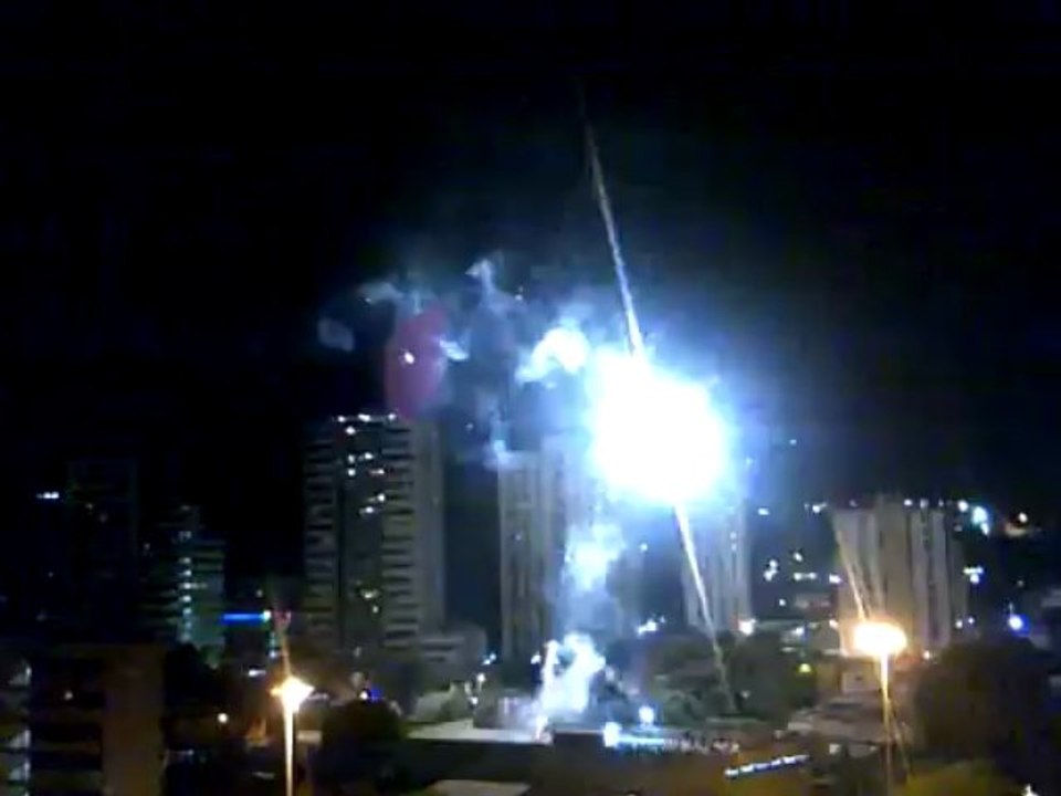 fuegos artificiales año nuevo 2013