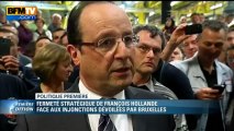 Politique Première: fermeté stratégique de François Hollande face aux injonctions de Bruxelles - 30/05