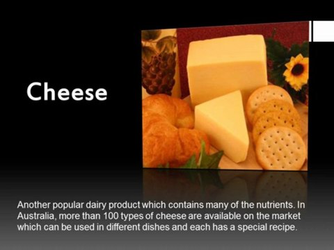 Types of Dairy Products