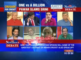 The Newshour Debate: Why are the 'Cricket Legends' silent about this scandal? (Part 1 of 3)