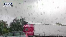 Une impressionnante tornade près de Milan