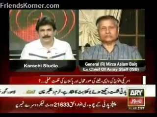 General (R) Mirza Aslam Beg in Sawal Yeh Hai - 3 (26 June 2011)