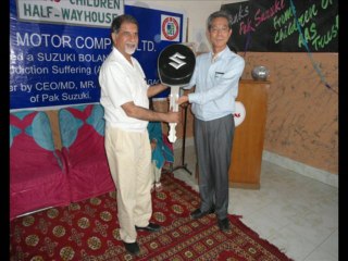 CSR - Suzuki Bolan Donation to AAS Trust by Pak Suzuki