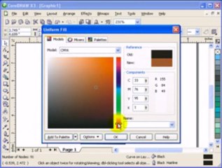 Tracing a line drawing in CorelDraw