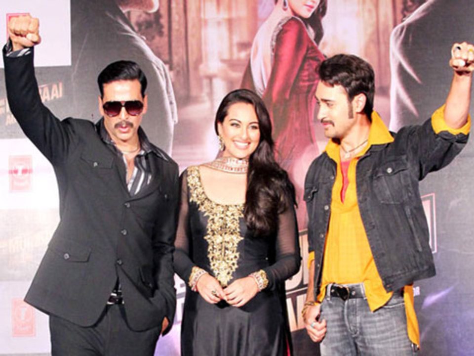 Akshay Kumar  Sonakshi Sinha  Imran Khan First Look Once Upon A Time In Mumbaai