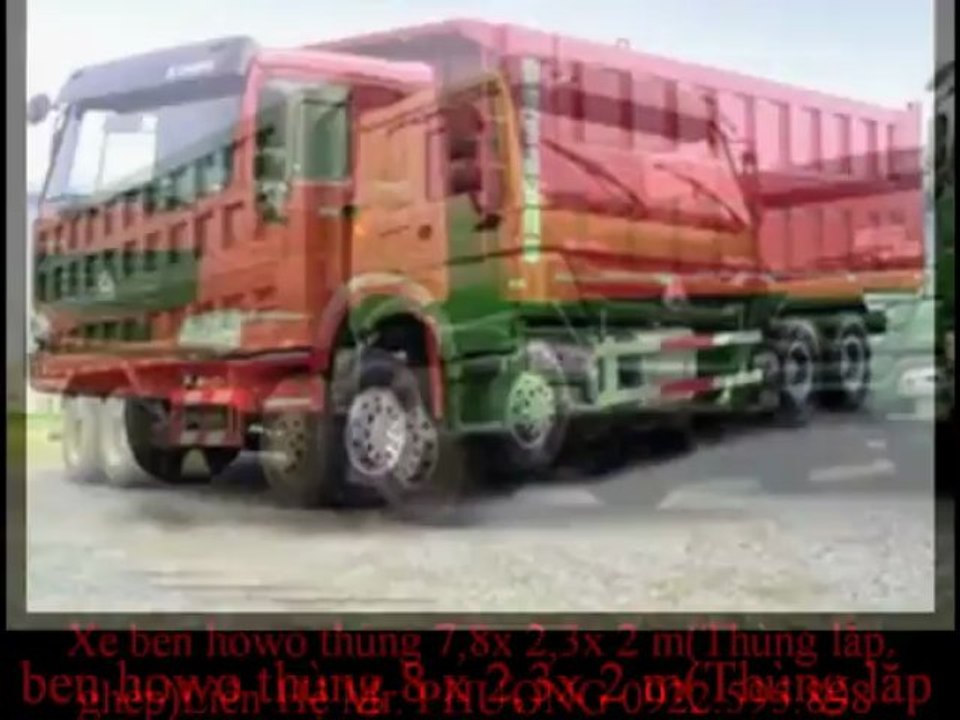 XE BEN HOWO 3 CHAN,XE TẢI BEN HOWO 3 CHAN 25 TAN - YouTube