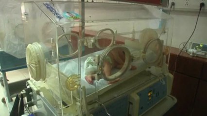 Abandoned pipe baby released from China hospital