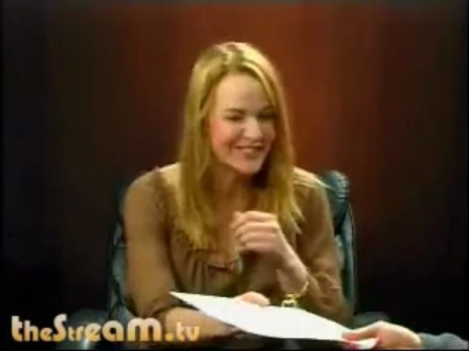 Renee O'Connor Behind The Scenes at Filmnut.