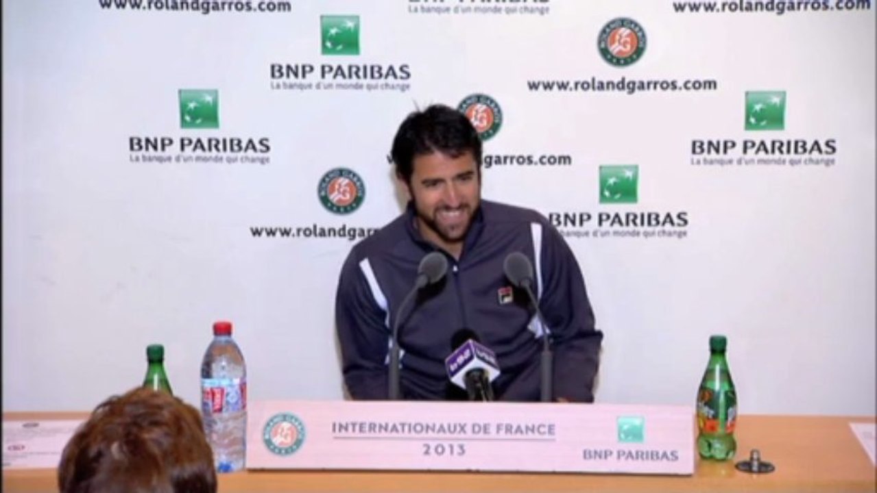 Roland-Garros - Tipsarevic : ''Ils étaient tous derrière Mahut''