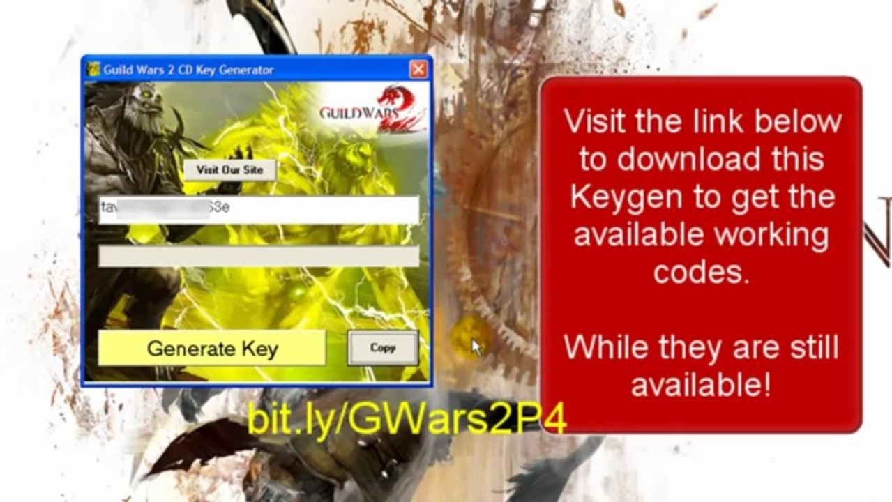 Guild Wars 2 CD Key Generator Free Download
