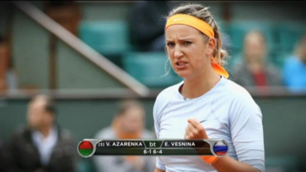 French Open: Azarenka 'mit Entschlossenheit und Konzentration' weiter